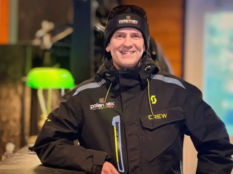 PolarMax guide at the base